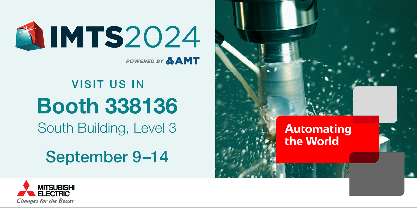 IMTS 2024 Booth 338136 Events Mitsubishi Electric Americas